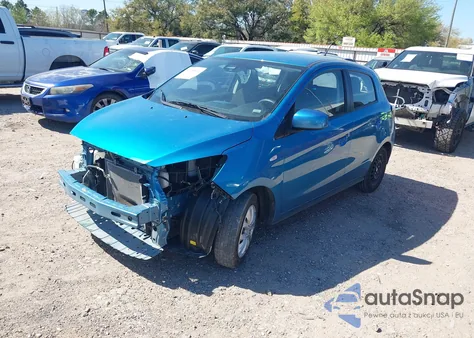 2024 Mitsubishi Mirage Es/Le from USA, damaged, VIN ML32AUHJ7RH018314